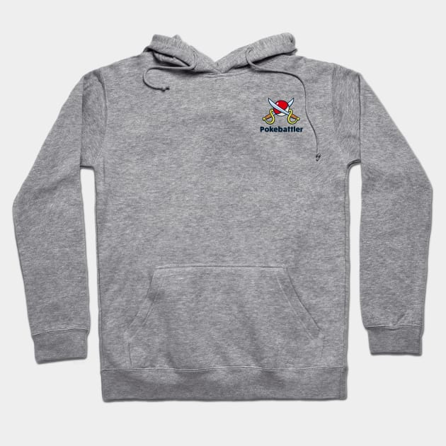 Pokebattler Logo Square small Hoodie by pokebattler_com